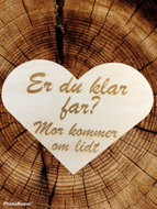 Brudepige skilt.